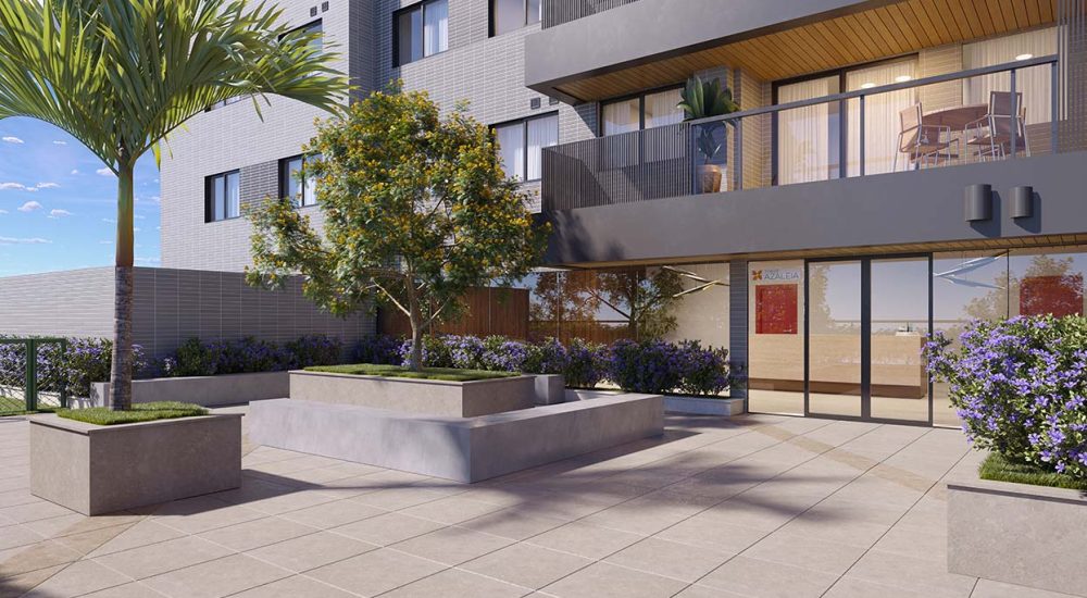 Praça contemplativa